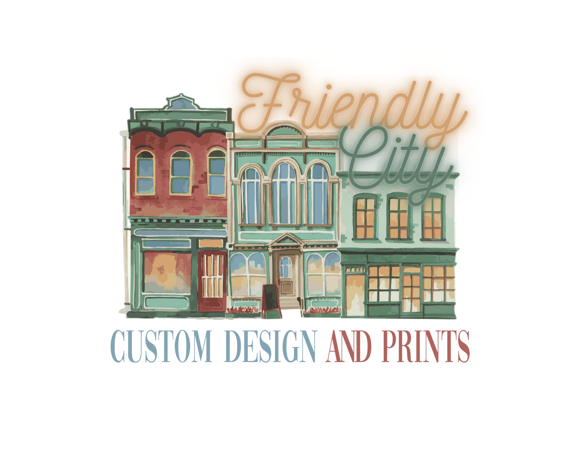 Friendly City — Custom Design and Prints